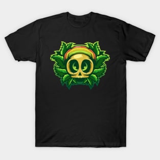 CUTE SKULL WEEDS T-Shirt